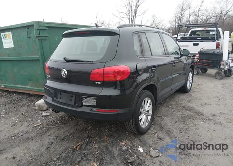 2017 Volkswagen Tiguan 2.0T/2.0T S z USA, uszkodzony, nr VIN WVGAV7AX5HK044761